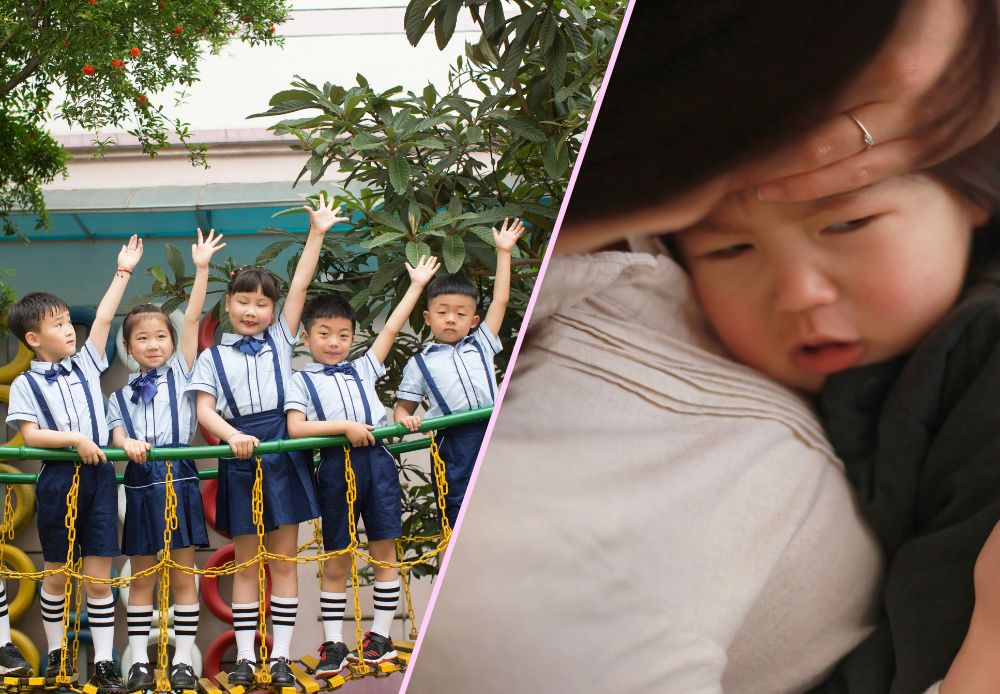 保育園　小学校　熱が下がらない　熱を繰り返す