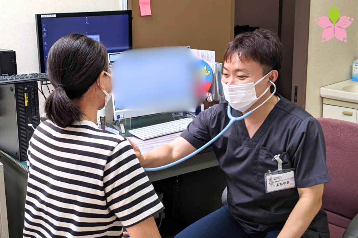 医師が丁寧に診察します